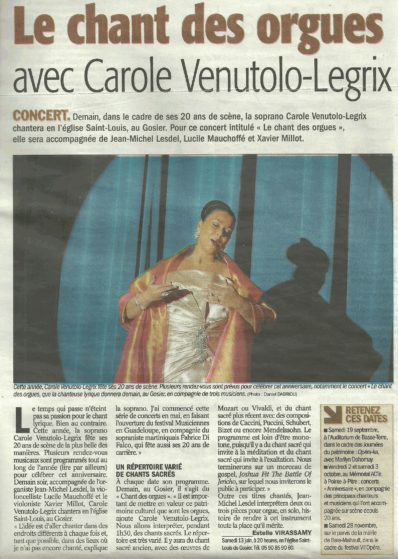 Carole Venutolo 20 ans